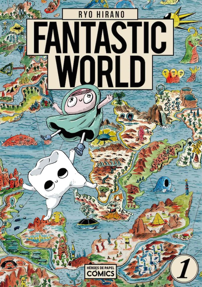 FANTASTIC WORLD, de Hirano | portada del libro