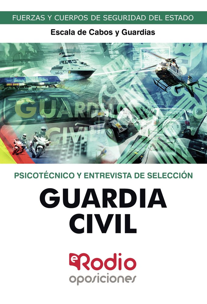 Guardia Civil 2020. Psicotécnico y Entrevista Personal. Escala de Cabos y Guardias., de Varios autores | portada del libro