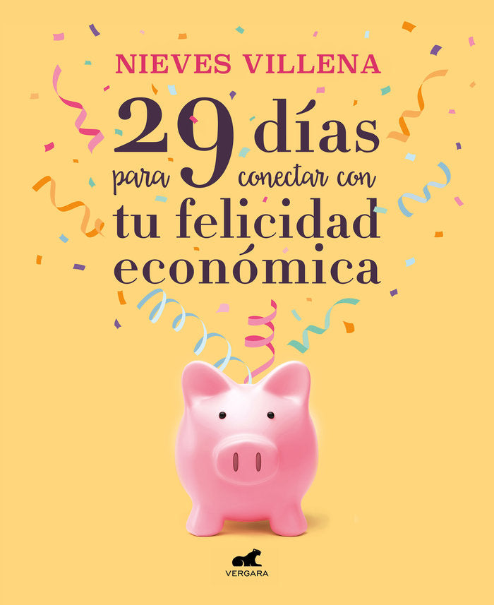 29 días para conectar con tu felicidad económica, de Villena | portada del libro