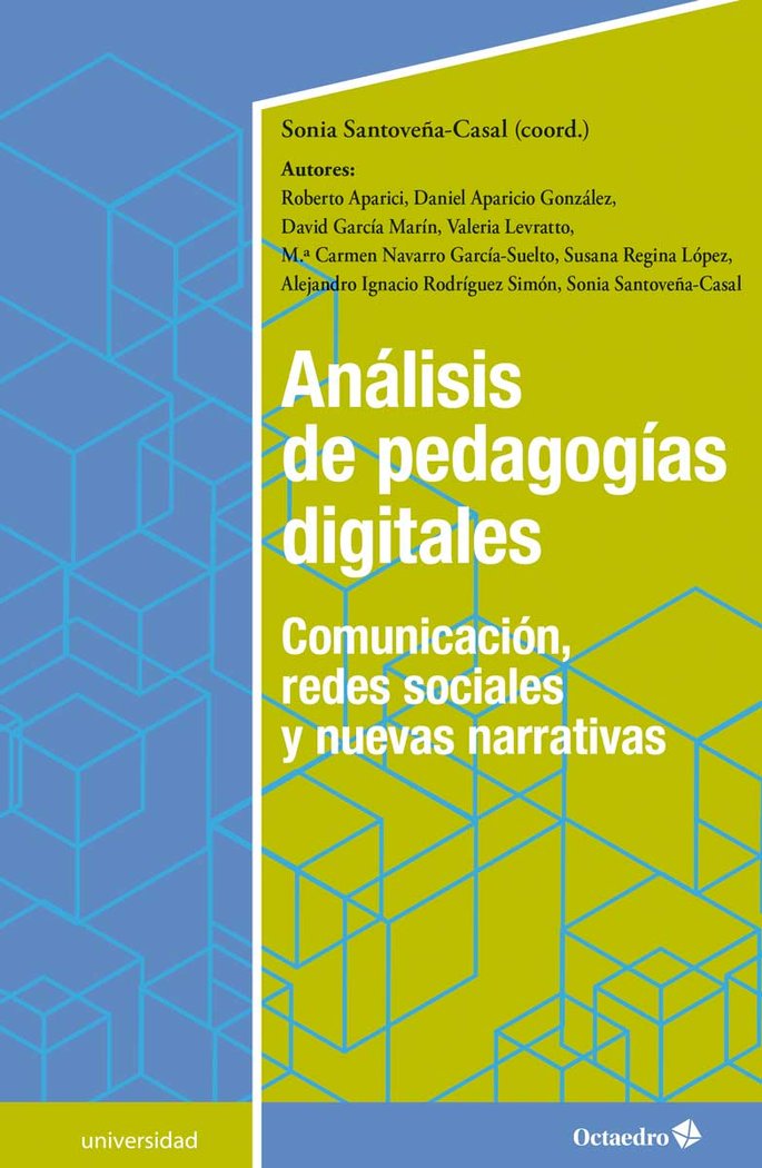 Ançlisis de pedagogÆas digitales, de Santoveña-Casal, Sonia | portada del libro