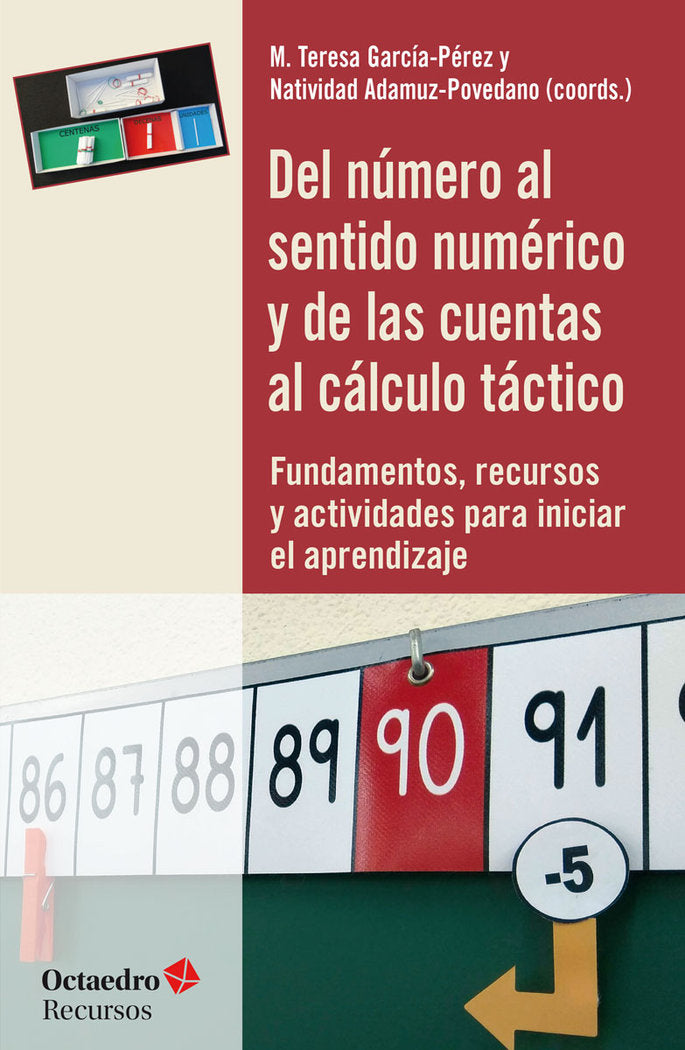 Del número al sentido numÄrico y de las cuentas al cçlculo tçctico, de García Pérez, María Teresa | portada del libro