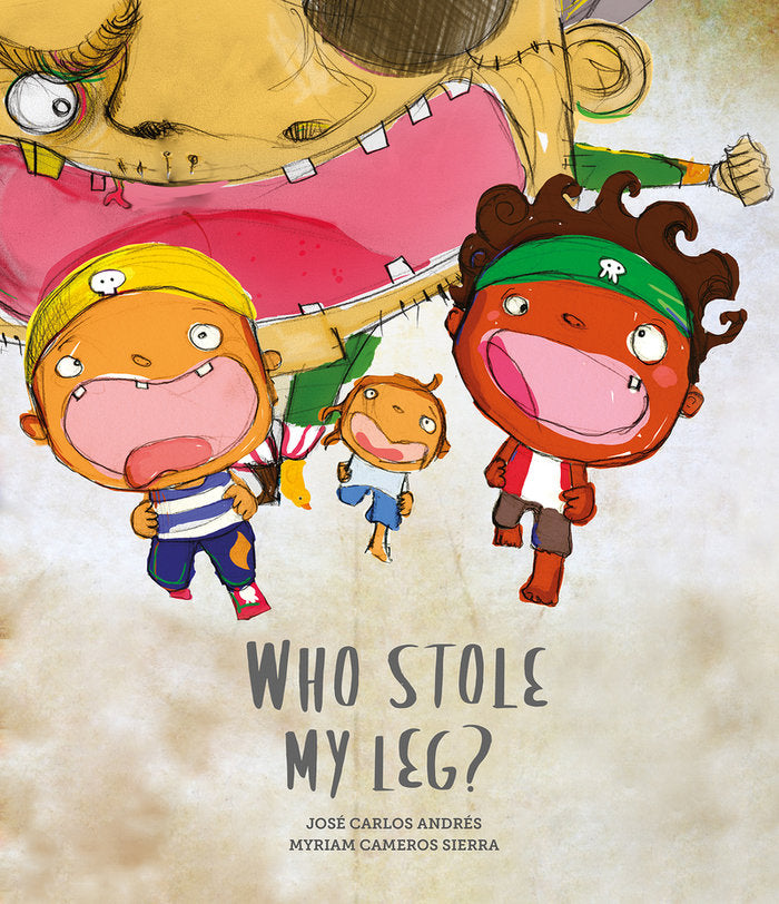 WHO STOLE MY LEG?, de ANDRES, JOSE CARLOS | portada del libro