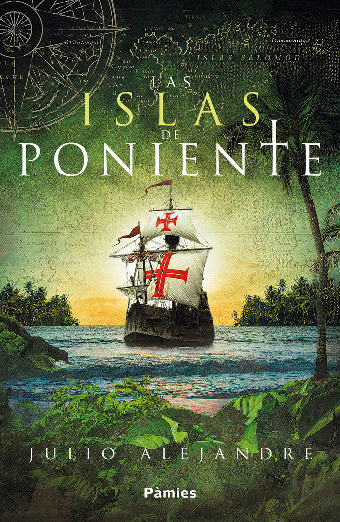 Las islas de Poniente, de Alejandre Calviño, Julio | portada del libro