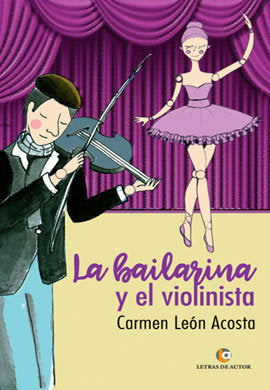 La bailarina y el violinista, de León Acosta, María del Carmen | portada del libro