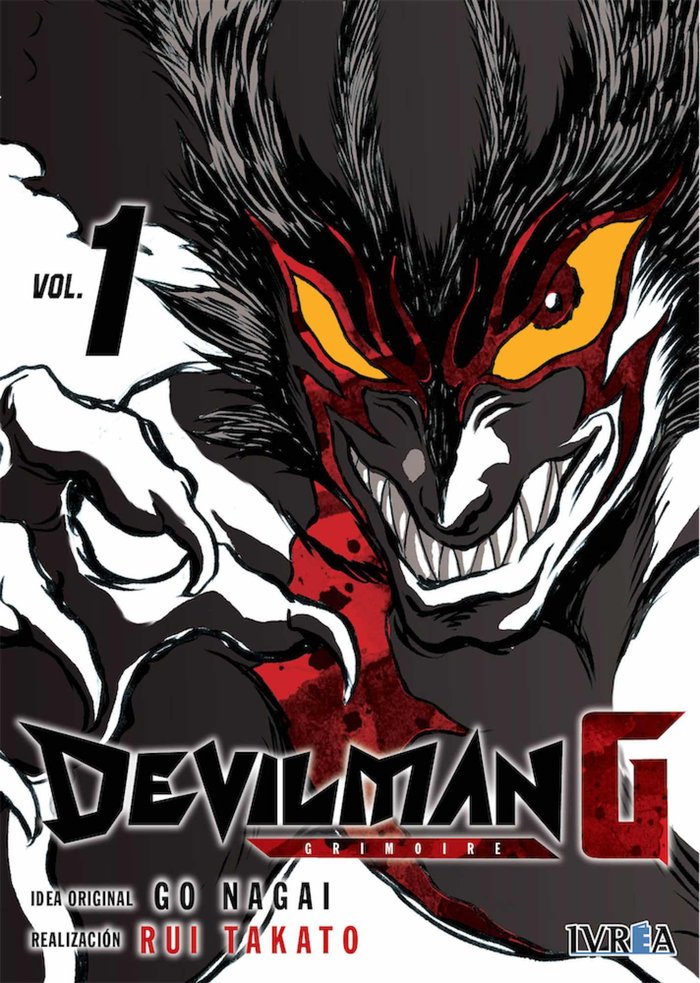 Devilman G 1, de Rui Takato | portada del libro