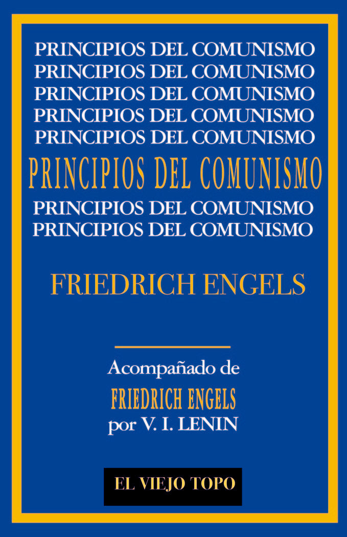 Principios del comunismo, de Engels, Friedrich | portada del libro