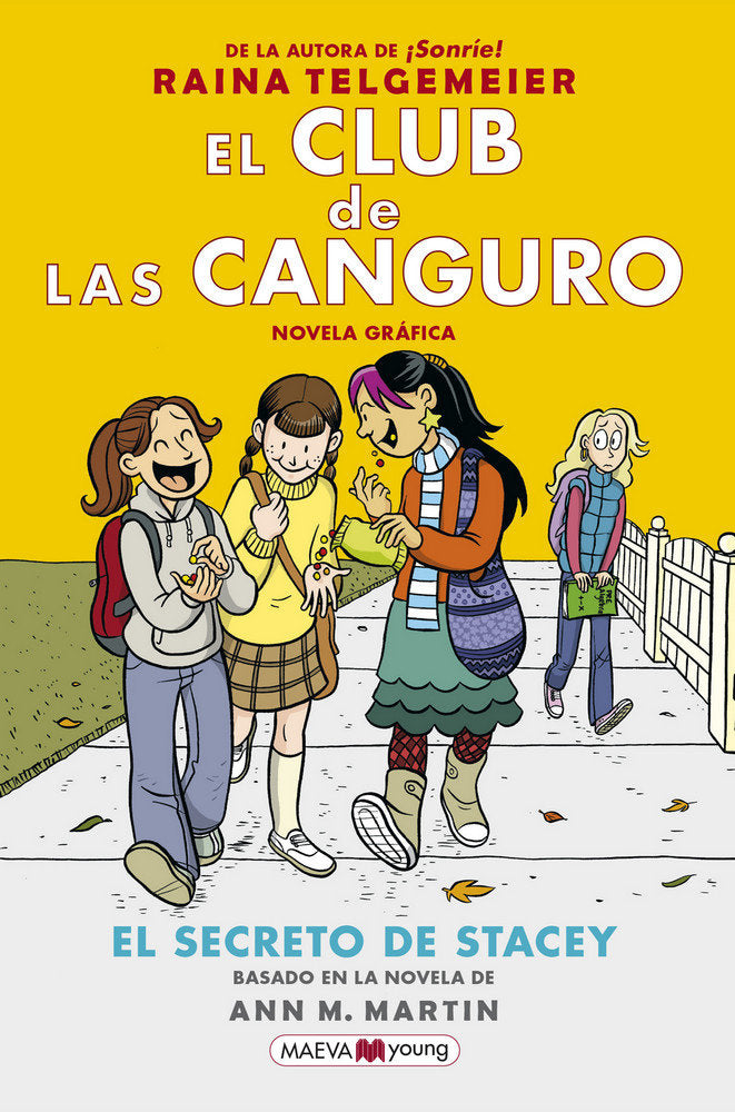El Club de las Canguro 2: El secreto de Stacey, de Telgemeier, Raina | portada del libro