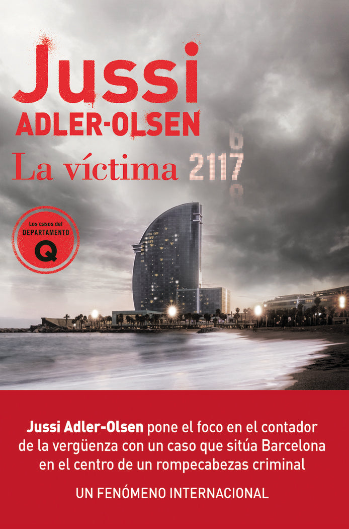 La víctima 2117, de Adler-Olsen, Jussi | portada del libro