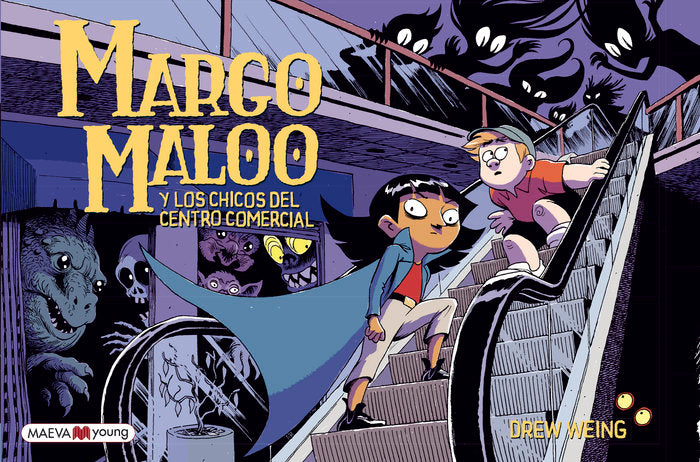 Margo Maloo y los chicos del centro comercial, de Weing, Drew | portada del libro