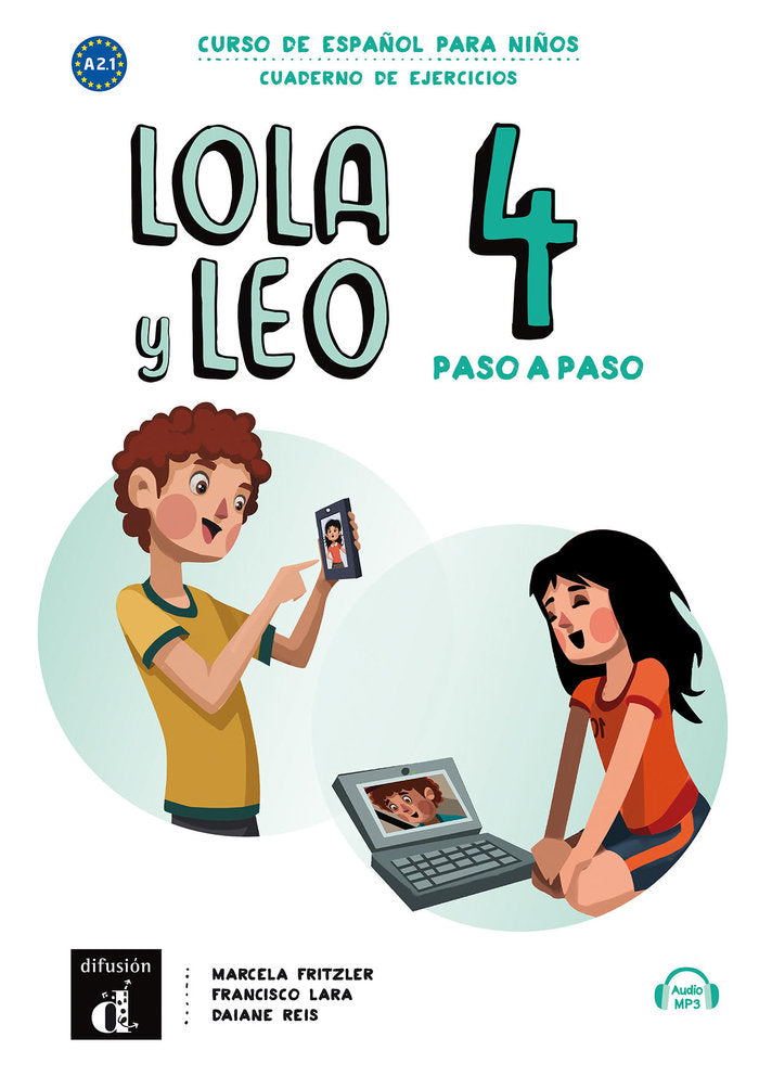 Lola y Leo Paso a Paso 4. Cuaderno de Ejercicios, de Fritzler, Marcela | portada del libro