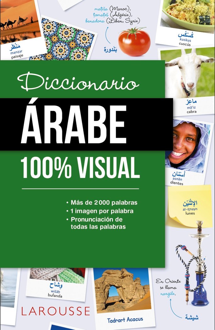 Diccionario de árabe 100% Visual, de Larousse Editorial | portada del libro