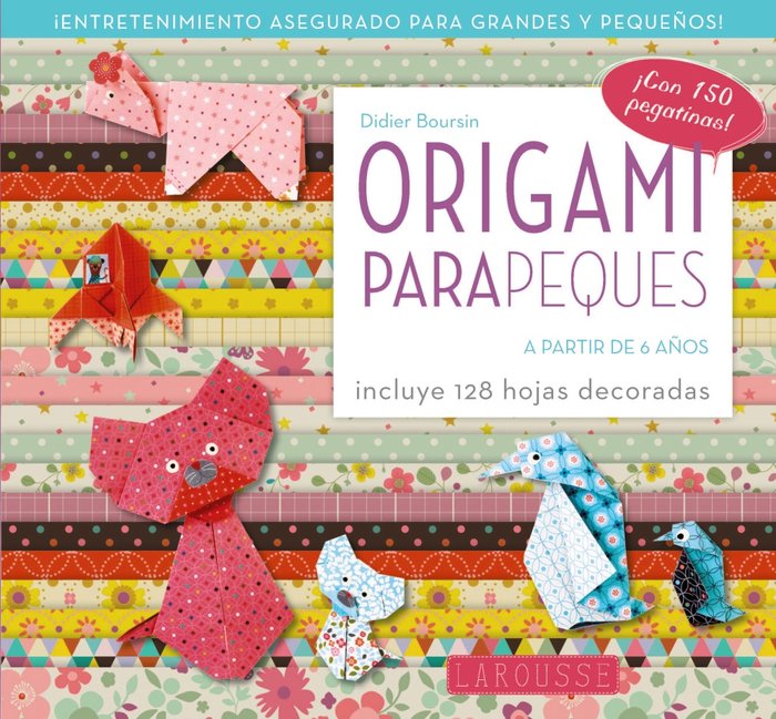 Origami para peques, de Boursin, Didier | portada del libro