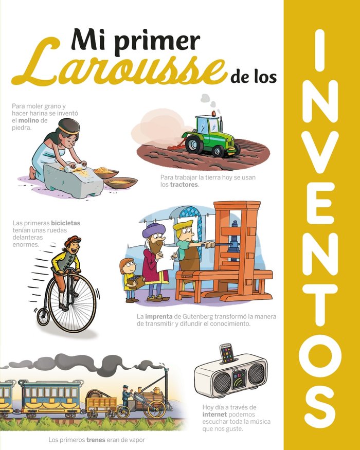 Mi primer Larousse de los Inventos, de Larousse Editorial | portada del libro