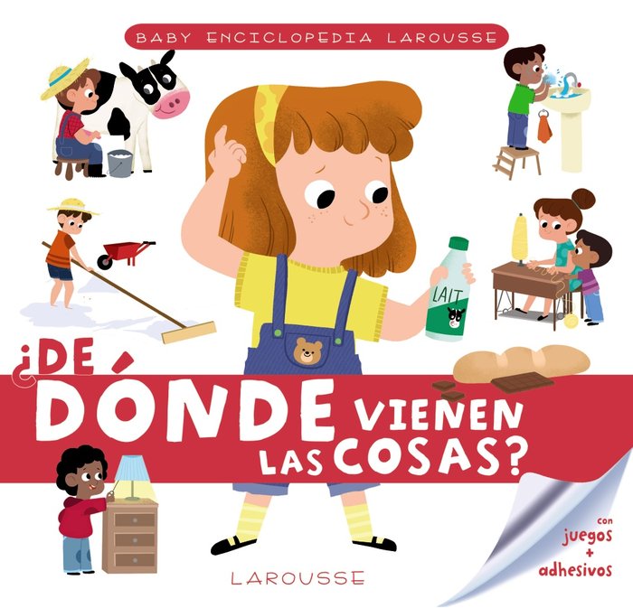 Baby enciclopedia. ¿De dónde vienen las cosas?, de Larousse Editorial | portada del libro