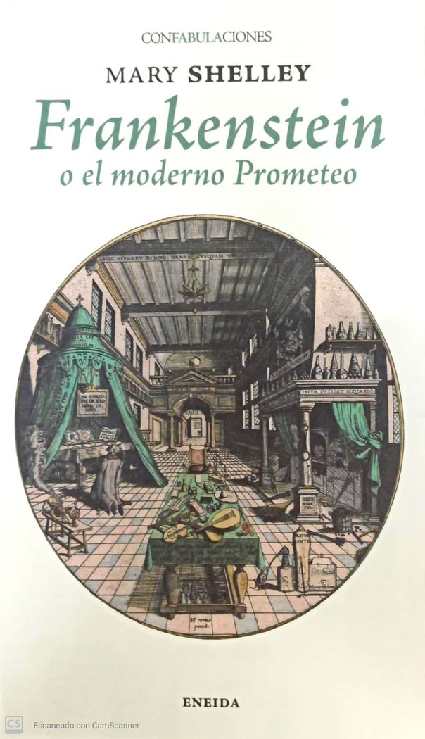 FRANKENSTEIN, de MARY SHELLEY | portada del libro