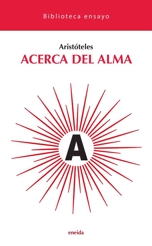 ACERCA DEL ALMA, de ARISTOTELES | portada del libro