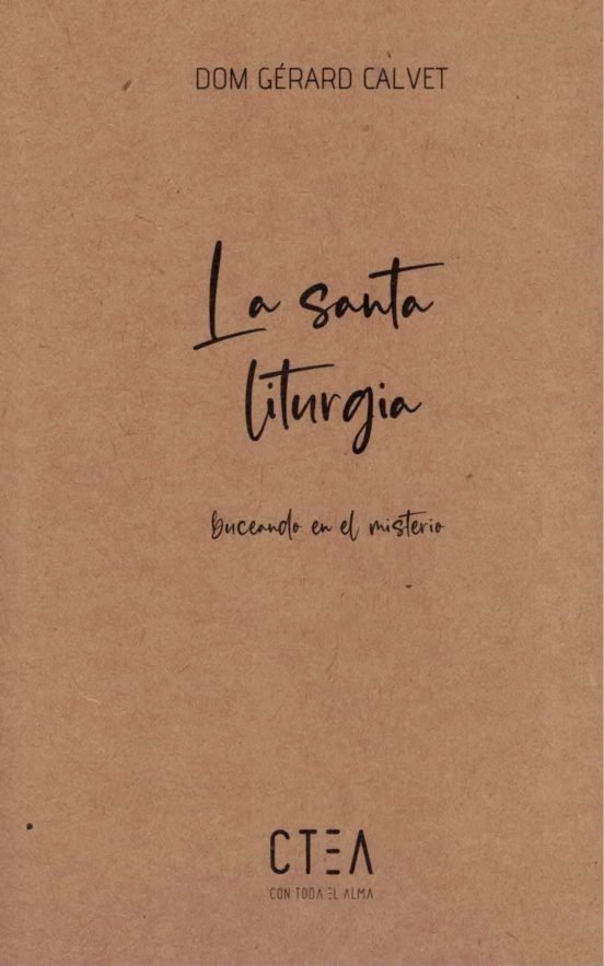 La santa liturgia, de Calvet | portada del libro