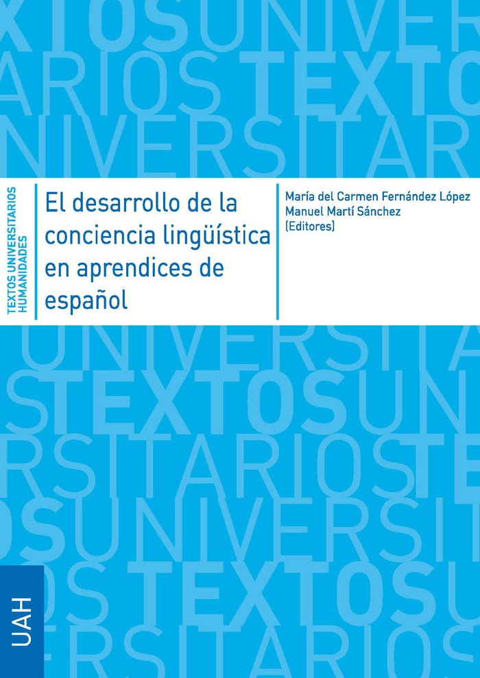 El desarrollo de la conciencia lingüística en aprendices de español | portada del libro