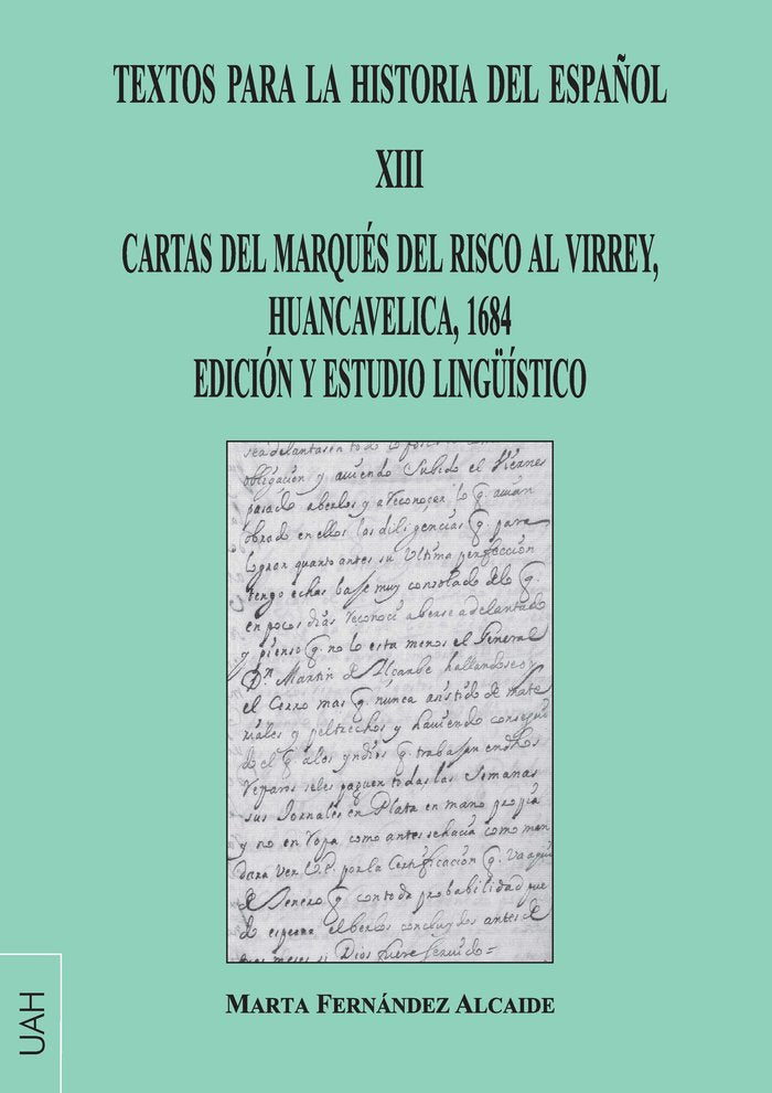 Textos para la historia del español XIII | portada del libro