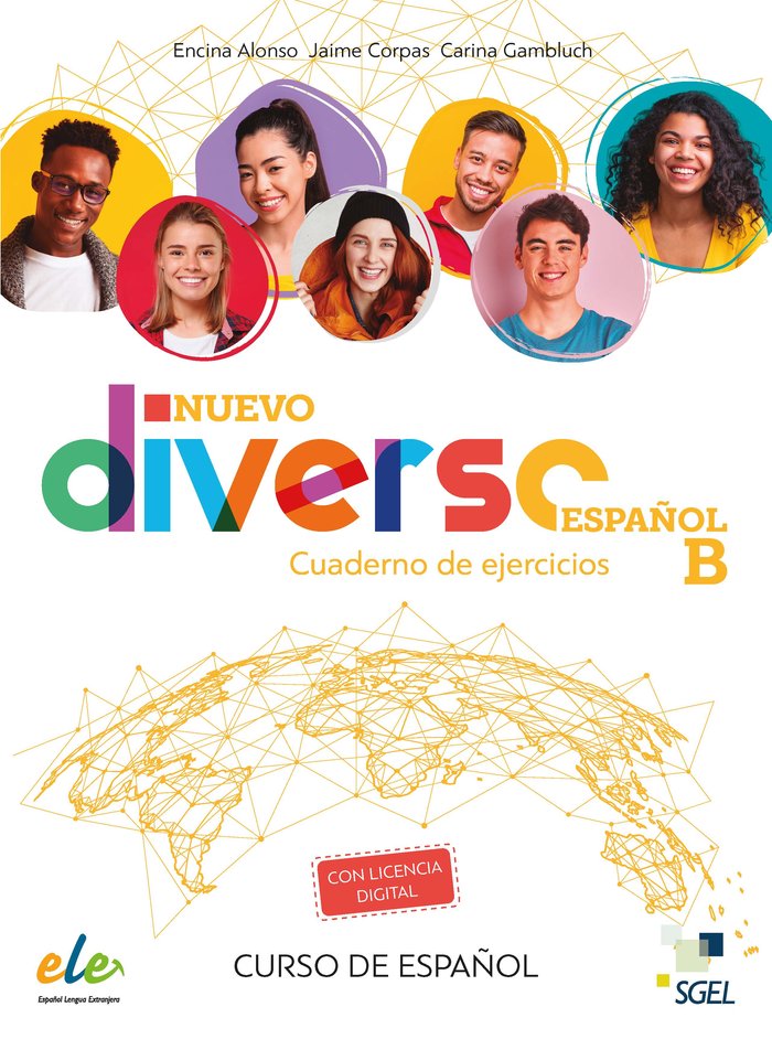 NUEVO DIVERSO ESPAÑOL B EJ+@, de ALONSO ARIJA, ENCINA | portada del libro