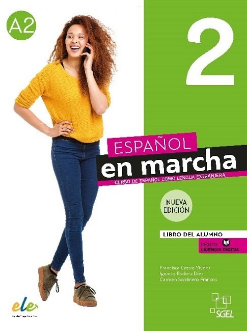 NUEVO ESPAÑOL EN MARCHA 2 ALUMN+@ 3ED | portada del libro