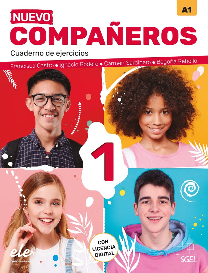COMPAÑEROS 1 EJERCICIOS 3 ED, de RODERO DIEZ, IGNACIO | portada del libro