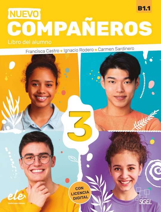 COMPAÑEROS 3 ALUMNO+@ N, de CASTRO VIUDEZ, FRANCISCA | portada del libro