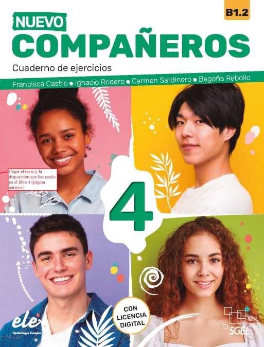 COMPAÑEROS 4 EJER+@ N 3ED, de CASTRO VIUDEZ,FRANCISCA | portada del libro
