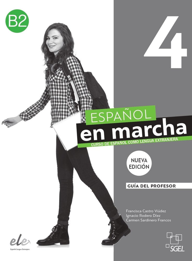 ESPAÑOL EN MARCHA 4 PROFESOR 3ED, de SGEL | portada del libro
