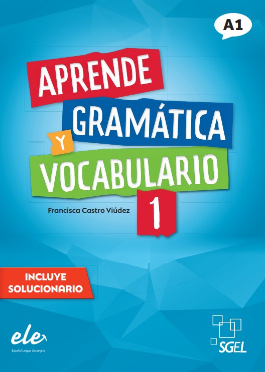 APRENDE GRAMATICA Y VOCABULARIO BASICO | portada del libro