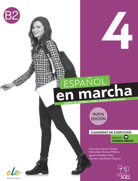 ESPAÑOL EN MARCHA 4 EJER 3ED | portada del libro