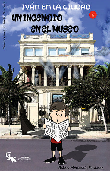 Iván en la ciudad 4, de Monreal Jiménez, Belén | portada del libro