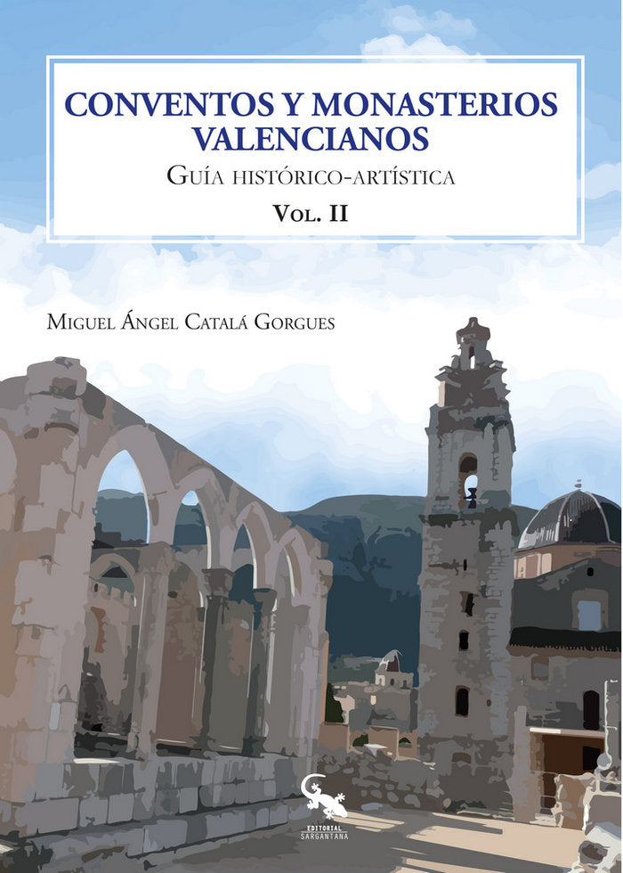 Conventos y monasterios valencianos volumen II, de Catalá Gorgues | portada del libro