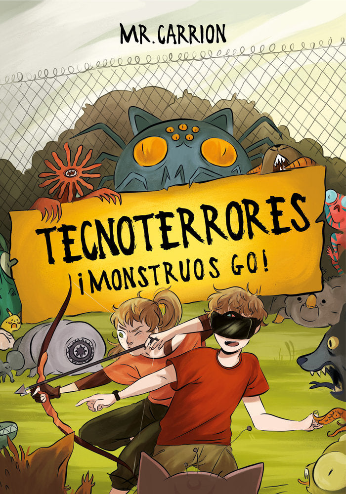 ¡Monstruos GO! (Tecnoterrores 3), de Mr. Carrión, | portada del libro