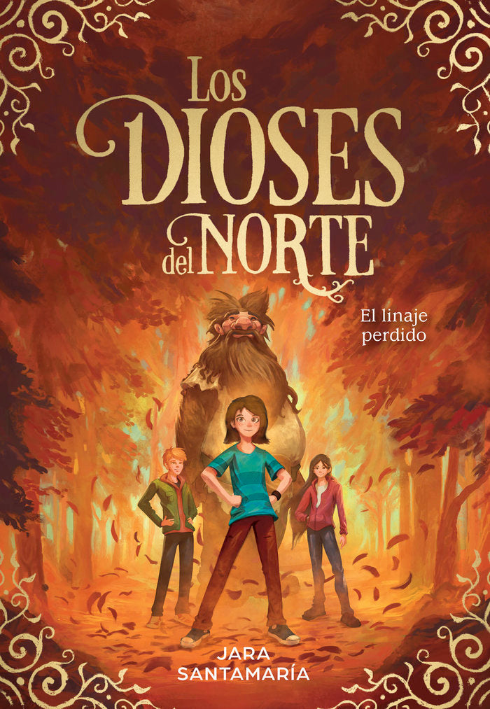 El linaje perdido (Los dioses del norte 3), de Santamaría, Jara | portada del libro
