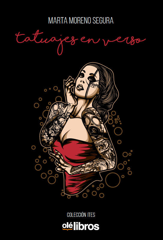 Tatuajes en verso, de Moreno Segura, Marta | portada del libro