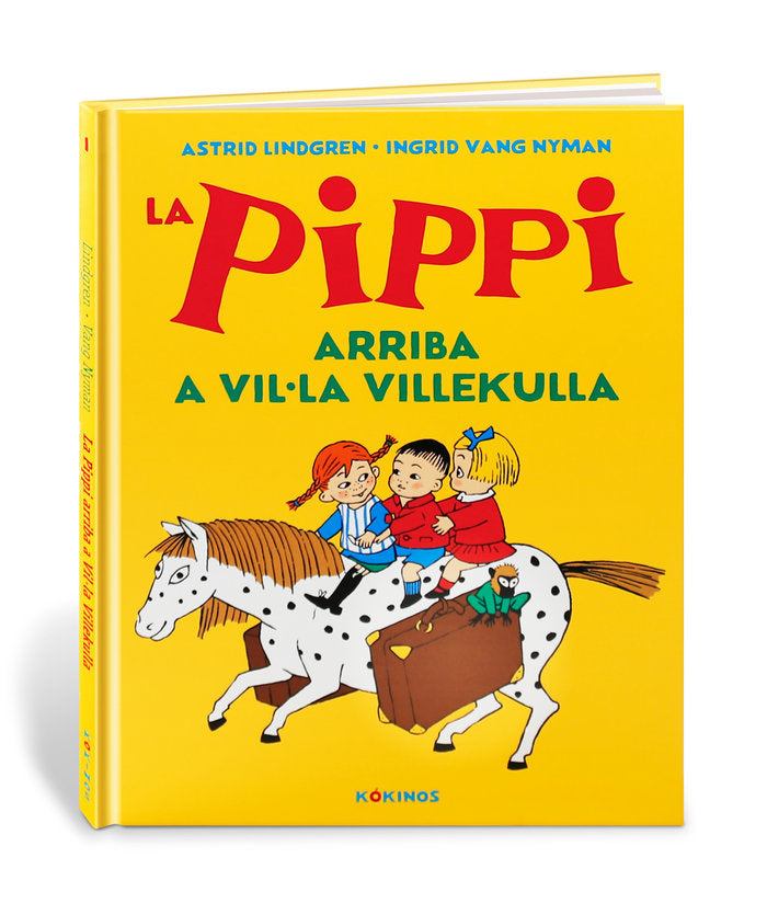 LA PIPPI ARRIBA A VILLA VILLEKULLA, de LINDGREN, ASTRID | portada del libro