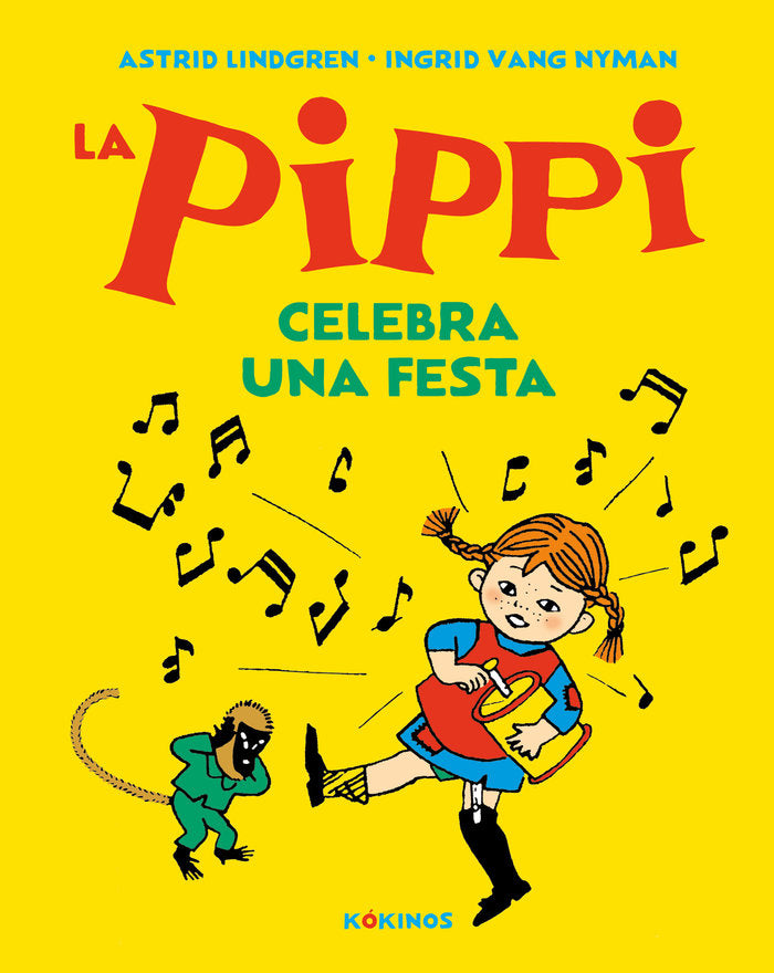LA PIPPI CELEBRA UNA FESTA, de LINDGREN, ASTRID | portada del libro