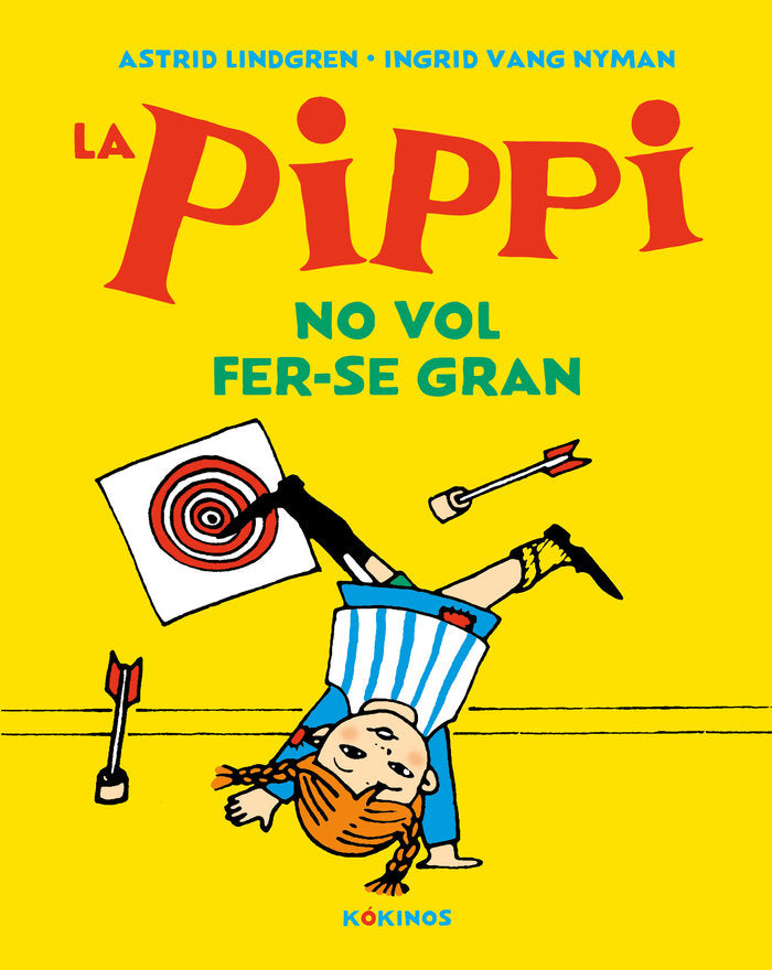 La Pippi no vol fer-se gran, de LINDGREN, ASTRID | portada del libro
