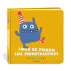 QUÉ SE PONEN LOS MONSTRUITOS?, de DAISY HIRST | portada del libro