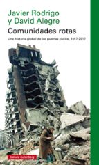 COMUNIDADES ROTAS, de Javier Rodrigo | portada del libro