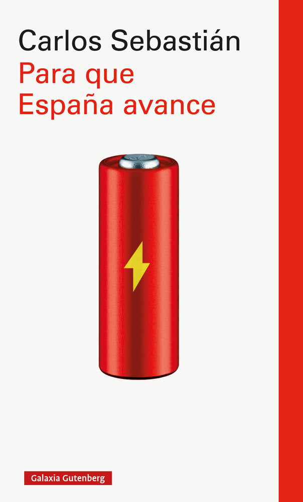 PARA QUE ESPAÑA AVANCE, de Sebastián | portada del libro