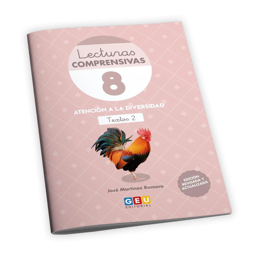 Lecturas comprensivas 8, de Martínez Romero, José | portada del libro
