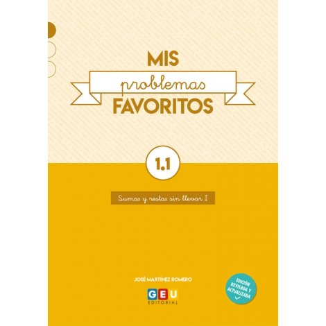 MIS PROBLEMAS FAVORITOS 1.1, de Martínez Romero, José | portada del libro