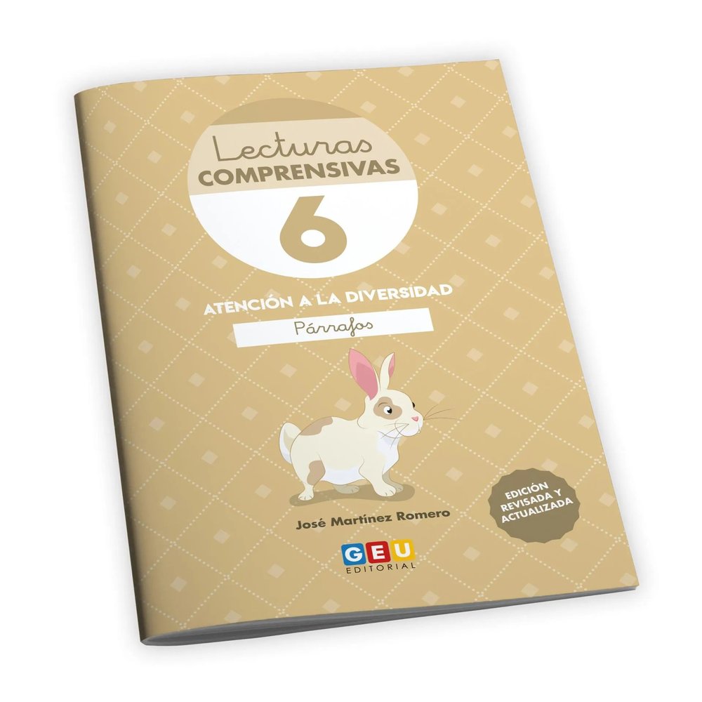 Lecturas comprensivas 6, de Martínez Romero, José | portada del libro