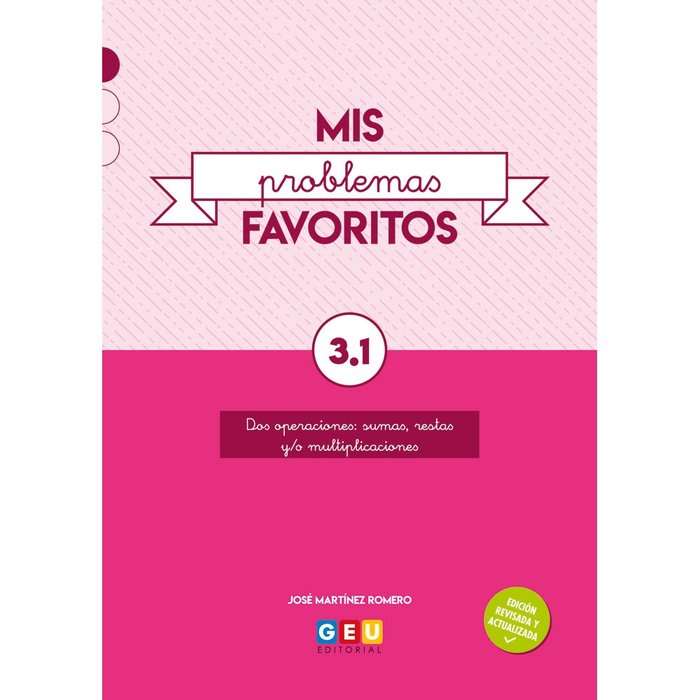 MIS PROBLEMAS FAVORITOS 3.1, de Martínez Romero, José | portada del libro