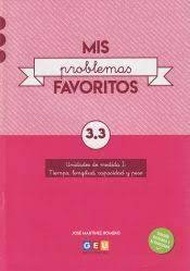 MIS PROBLEMAS FAVORITOS 3.3, de Martínez Romero | portada del libro