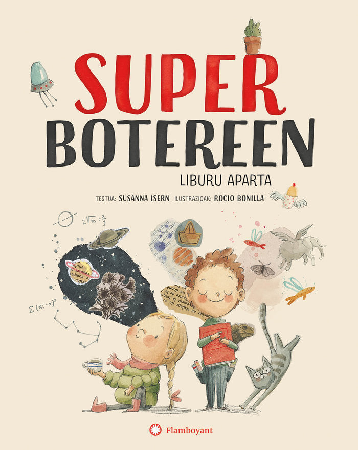 Superbotereen liburu aparta, de Isern | portada del libro