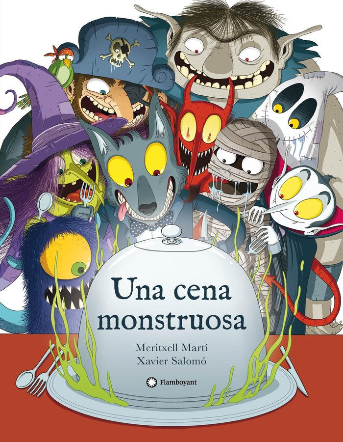 Una cena monstruosa, de Martí, Meritxell | portada del libro