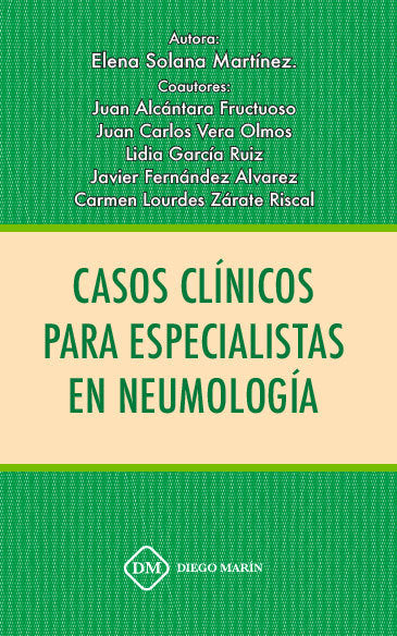 CASOS CLINICOS PARA ESPECIALISTAS EN NEUMOLOGIA, de SOLANA MARTINEZ | portada del libro